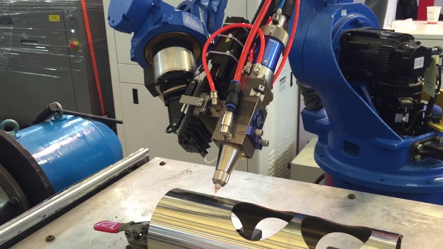 laser cutting robot