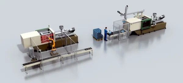 تغذیه ماشین با ربات