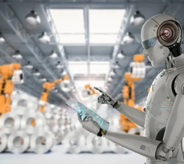 هوش مصنوعی در ربات صنعتی