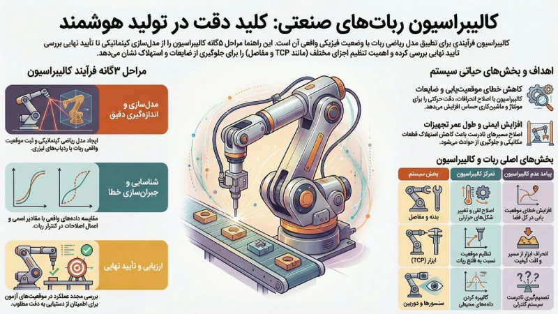 کالیبراسیون ربات صنعتی