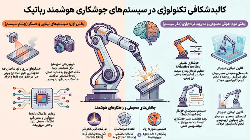 سیستم جوشکاری هوشمند ربات