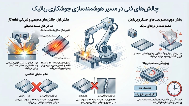 سیستم جوشکاری هوشمند رباتیک