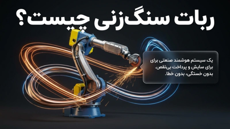 ربات سنگ زنی چند کاره
