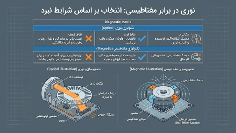 راهنمای جامع انکودرها